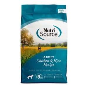 NutriSource Dog Adult Chic/Rice, Size: 4