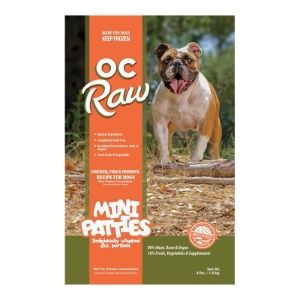 OC Raw Dog Raw Mini Patties Chicken Fish 4#
