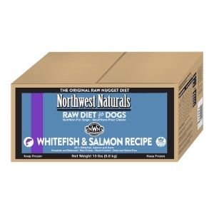 NWN Raw Whitefish Salmon Nuggets 15#