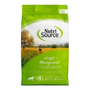NutriSource Dog Weight Mgt Chick Rice