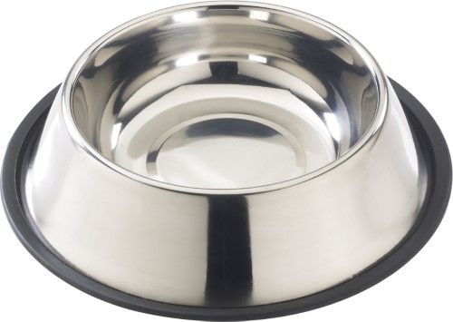 Spot 6038 No-Tip Stainless Steel Dog Dish  Mirror Finish  64 oz. - Quantity 1