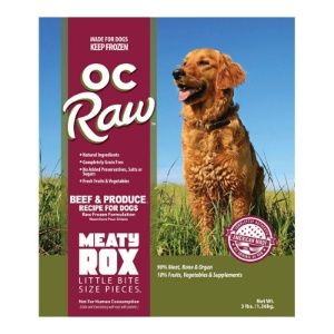 OC Raw Rox Beef/Produce 3#