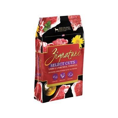 Zignature Select Cuts Lamb Formula Dog Food25#