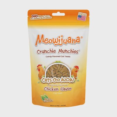 Meowijuana Crunchie Munchies Chicken Treatrs
