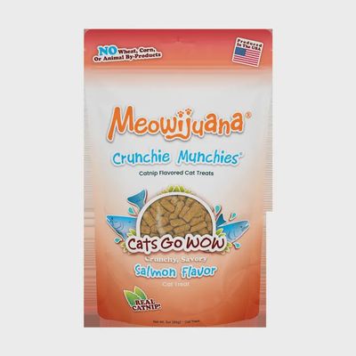Meowijuana Crunchie Munchies Salmon Treat