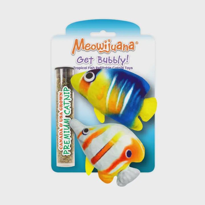 Meowijuana Get Bubbly Tropical Fish Multipack