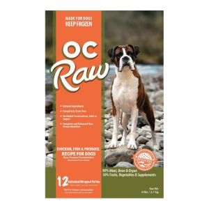 OC Raw Chicken and Fish Patties 6#