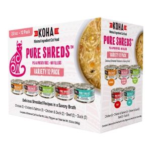 Koha Cat Shredded Variety Pack 2.8oz
