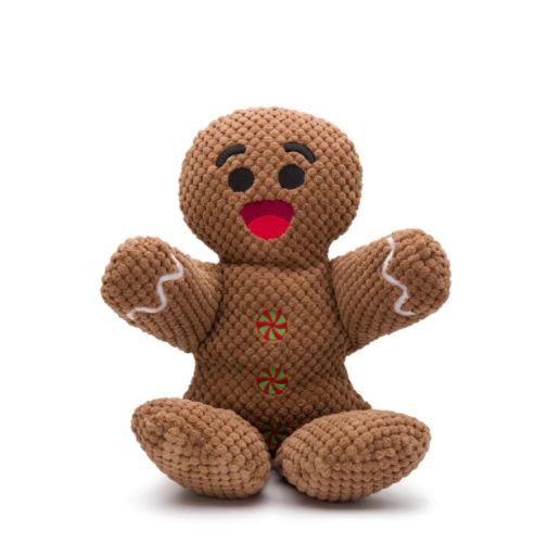 Fabdog Floppy Gingerbread Man - Brown