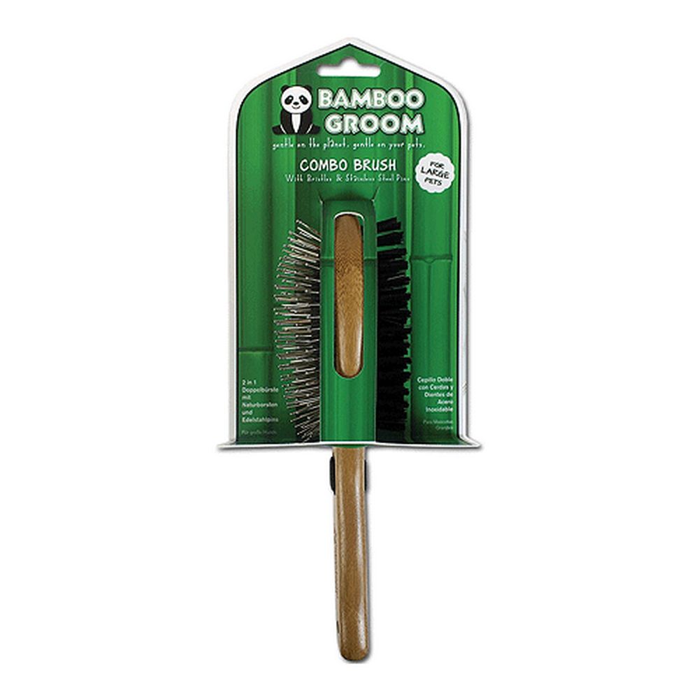 Alcott Bamboo Groom Combo Brush L
