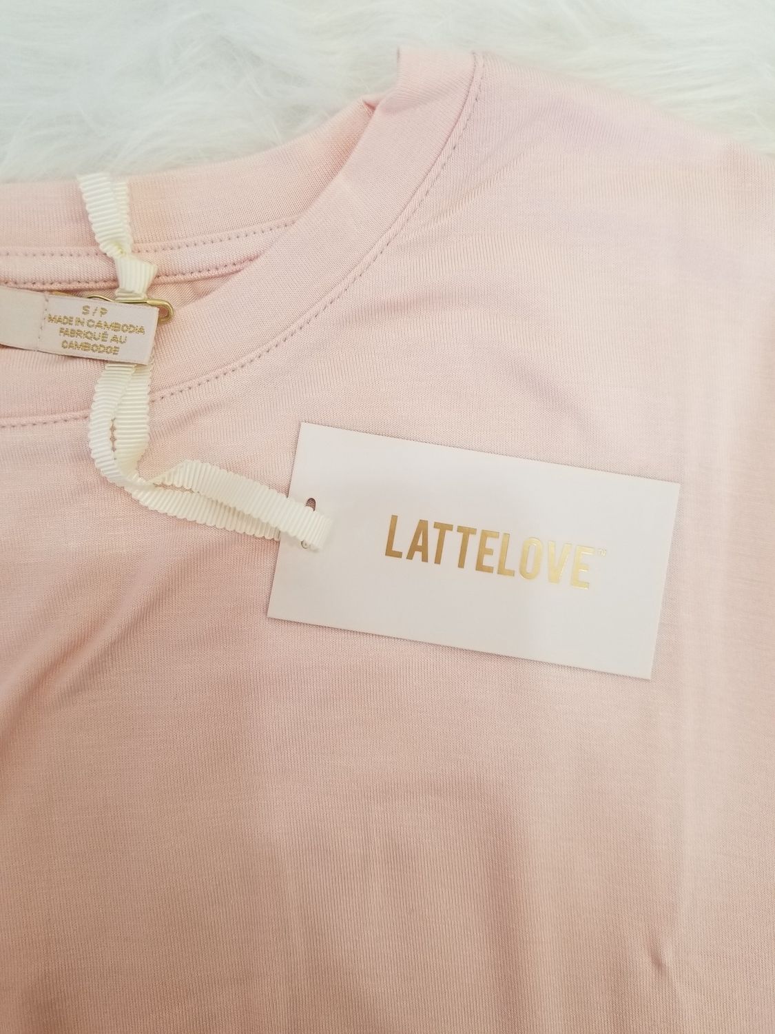 LatteLove Unwind Basic Lounge T-Shirt