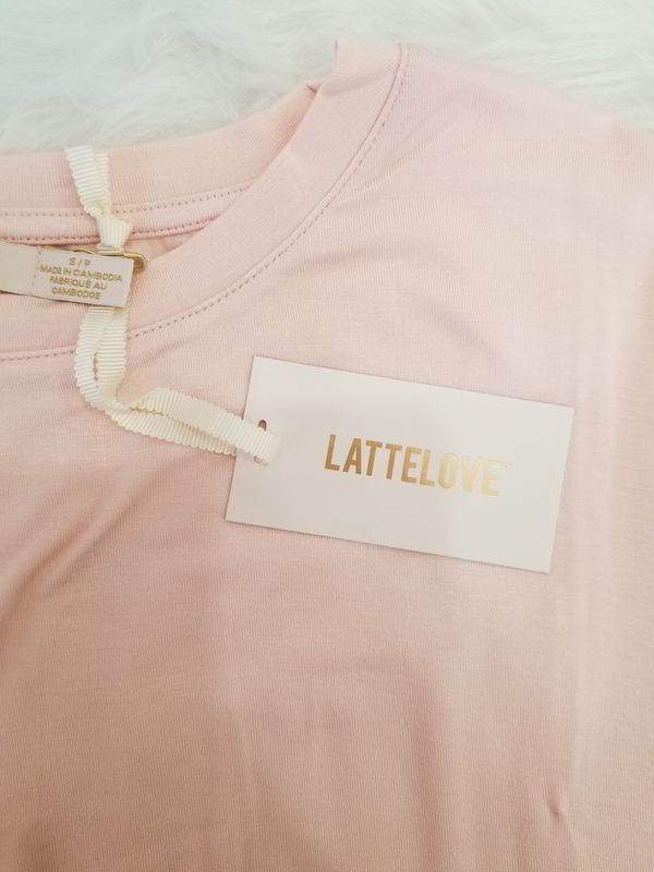 LatteLove Unwind Basic Lounge T-Shirt