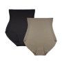 Hertex Lingerie FEM Seamless Shaping Hi Waist Brief with Bonded Waist #643