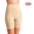 Hertex Lingerie FEM Seamless Hi Waist Control Thigh Shaper with Bonded Waist and Legs #635
