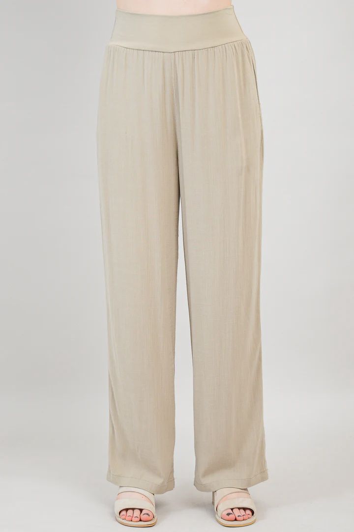 X Blue Sky Landon  Linen Bamboo Pant