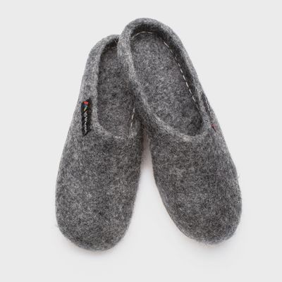 US Sherpa 100% Boiled Wool Felted Slippers