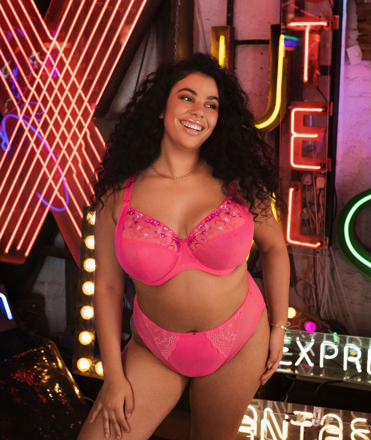 X Elomi Charley Stretch Plunge Bra