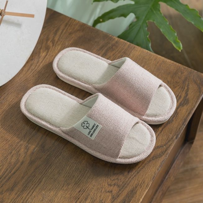 DrifWoo  Linen Slippers