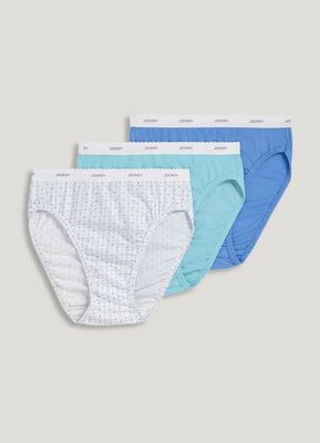 Jockey Classic French Cut 3-Pack Cotton Panty 7625/7627