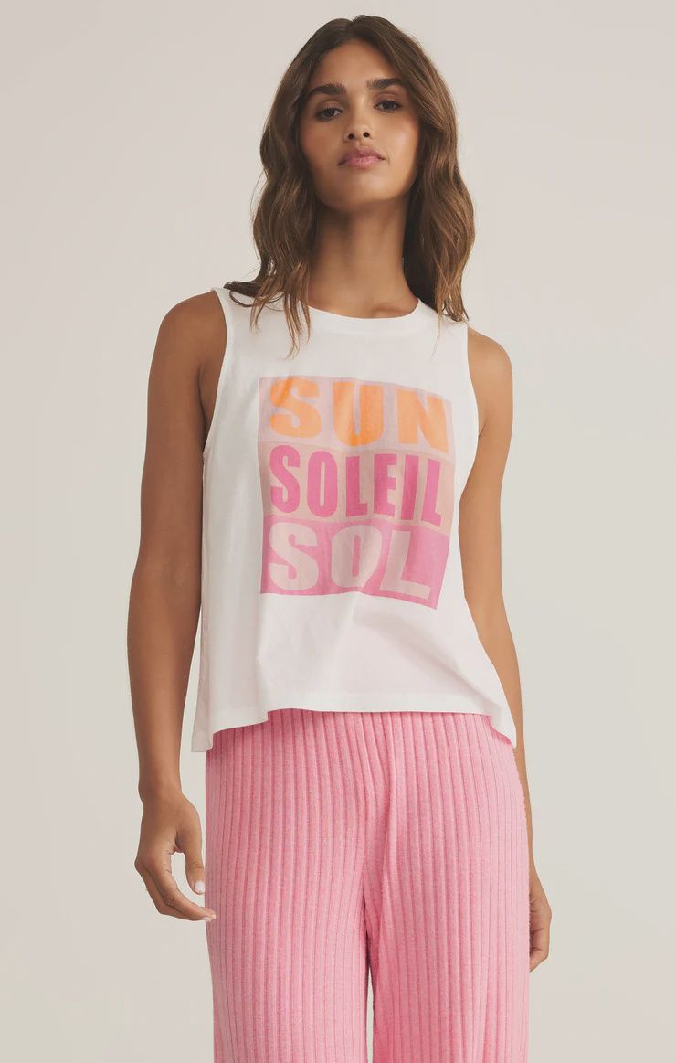 Z Supply Cote D&#39;Azur Muscle Tank
