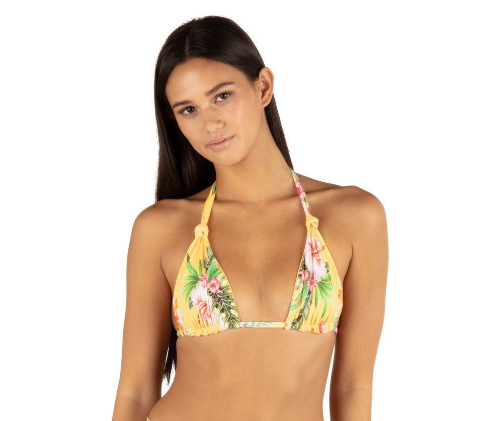 Hurley Malia Rib Triangle Bikini Top