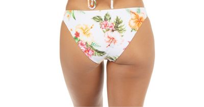 Hurley Malia Rib Moderate Bikini Bottom