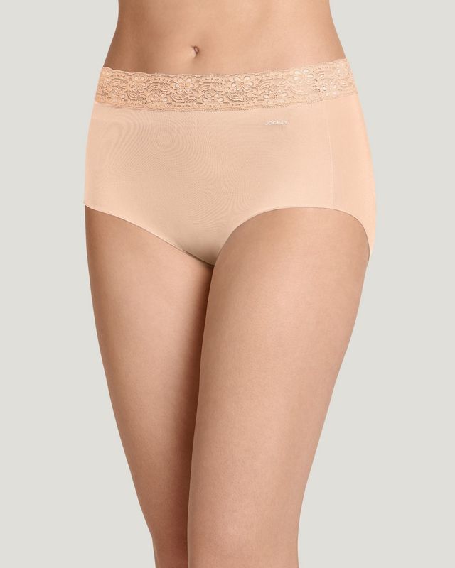 Jockey No Panty Line Promise® Tactel® Lace Hip Brief #20515
