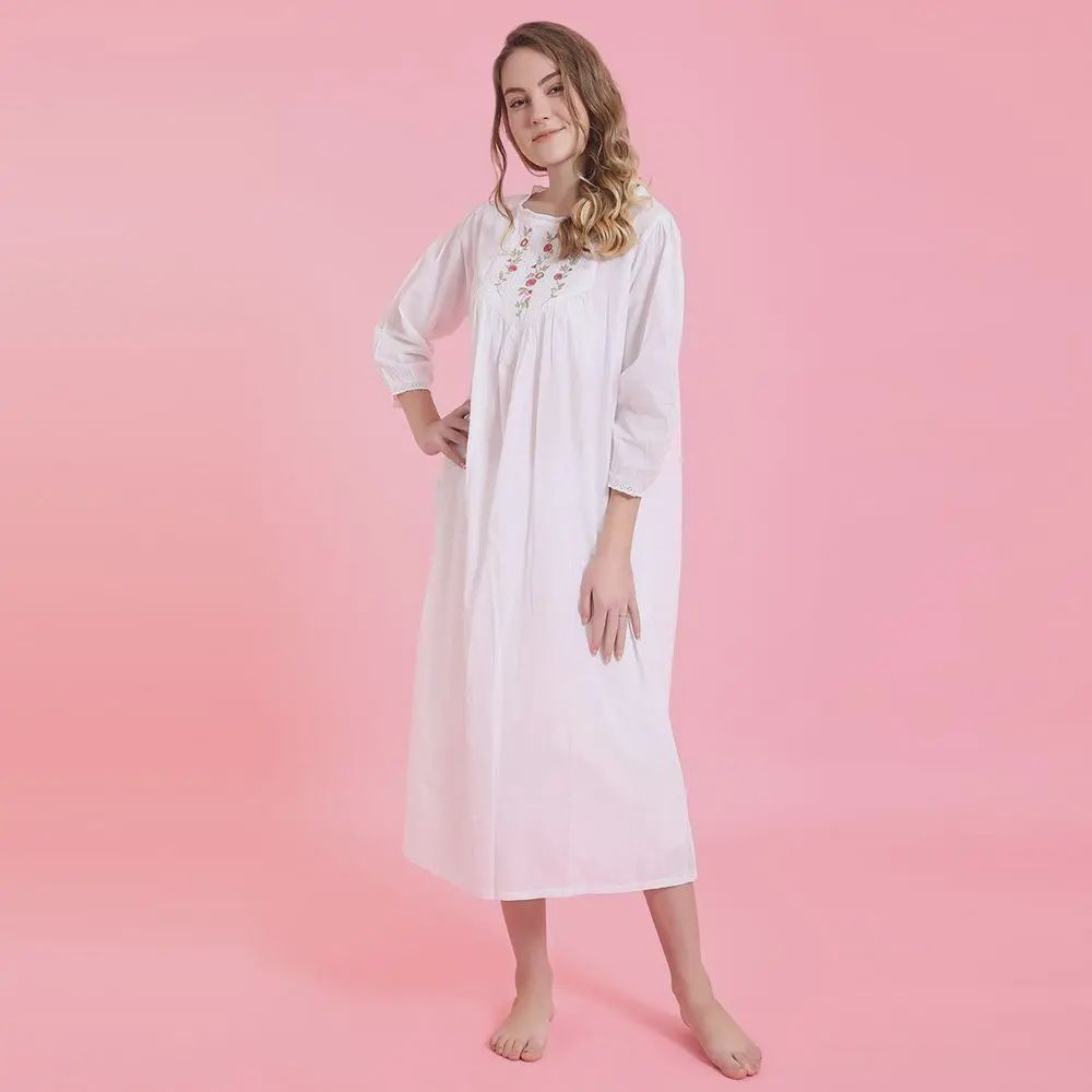 The Mahogany Store Grace Cotton Gown