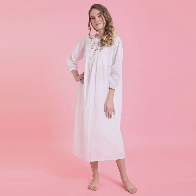 The Mahogany Store Grace Cotton Gown