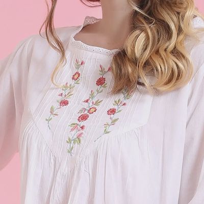 The Mahogany Store Grace Cotton Gown