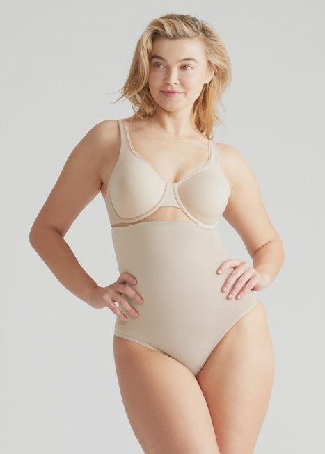 Yummie Seamless High Waist Shaping Thong #341