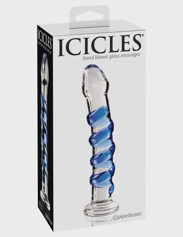 Pipedream Icicles Glass Dildo