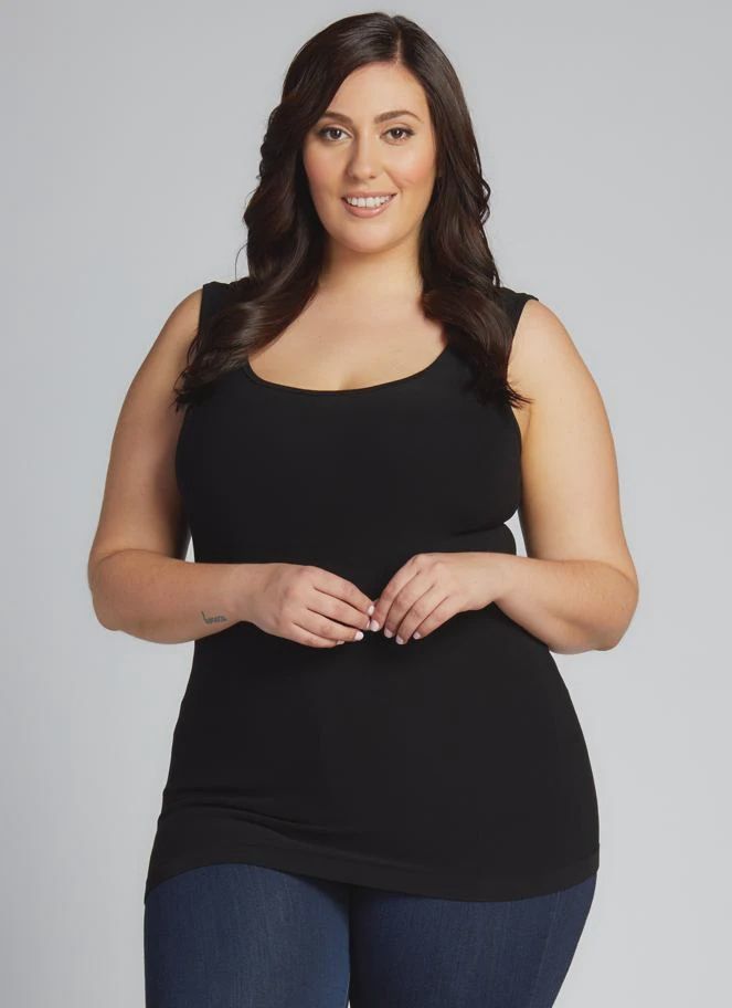 C&#39;est Moi Bamboo Plus Size Tank CEBTL1110