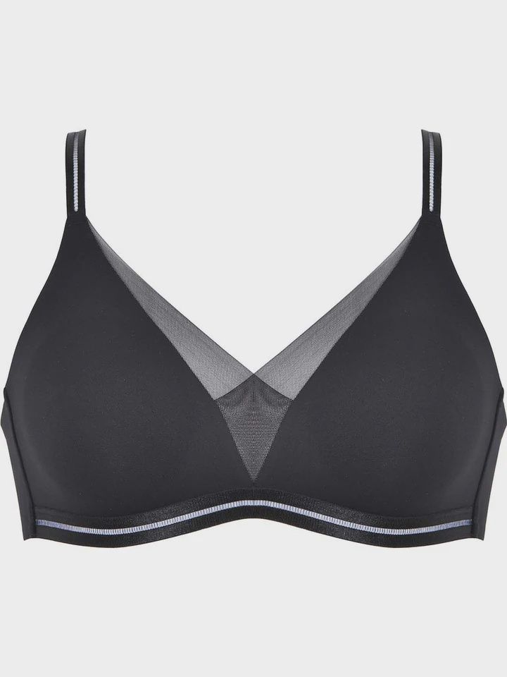 Naturana Soft Feel-Good-Bra with Mesh Detail #5658