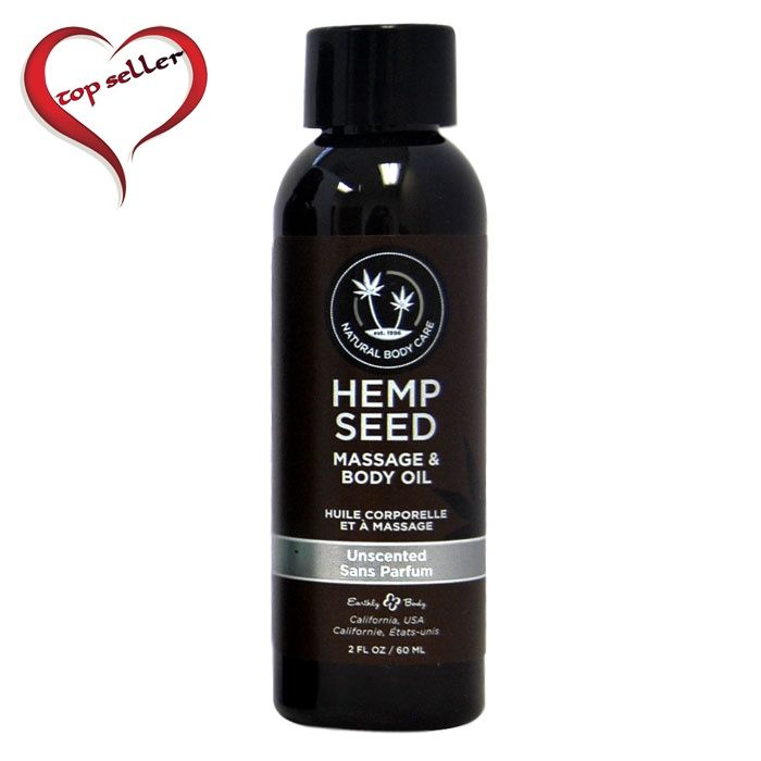 Hemp Seed Massage &amp; Body Oil 2oz