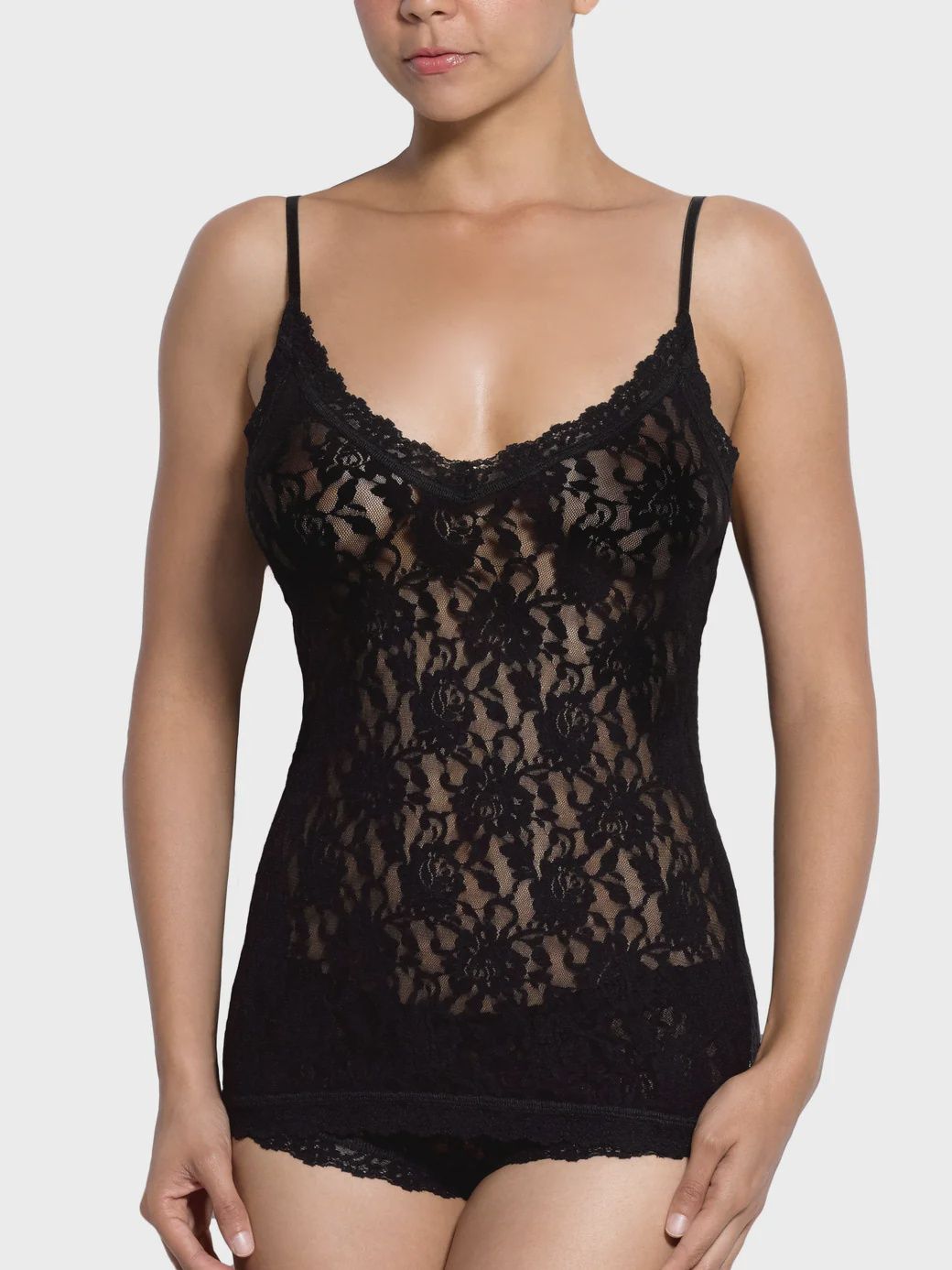 Hanky Panky Signature Lace Unlined V-Front Cami 2X4734