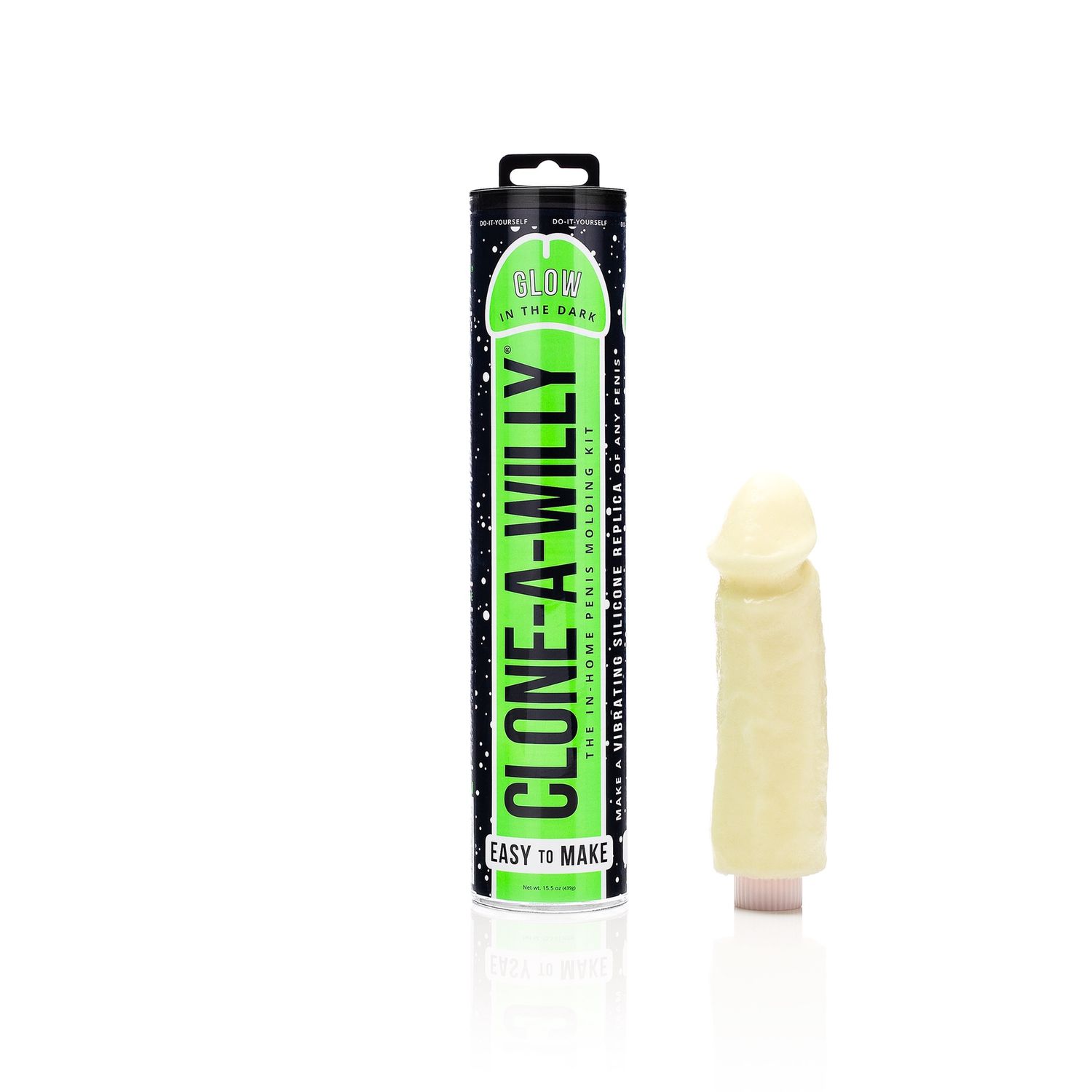 Vibrating Clone-A-Willy Glow in the Dark Vibrator