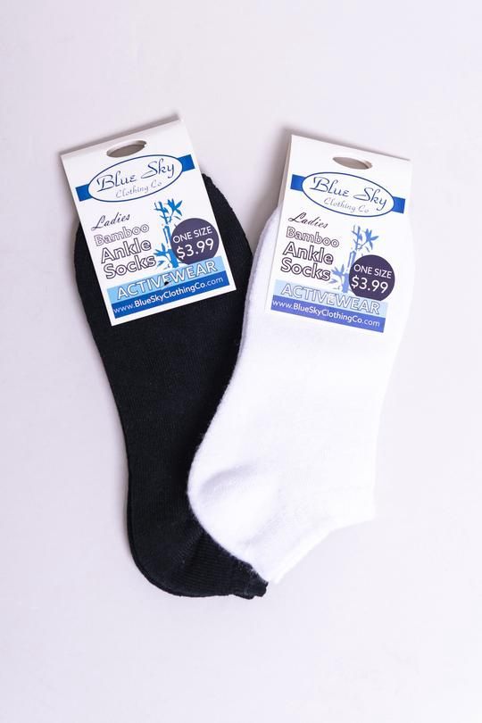 Blue Sky Ladies Active Ankle Socks #1242