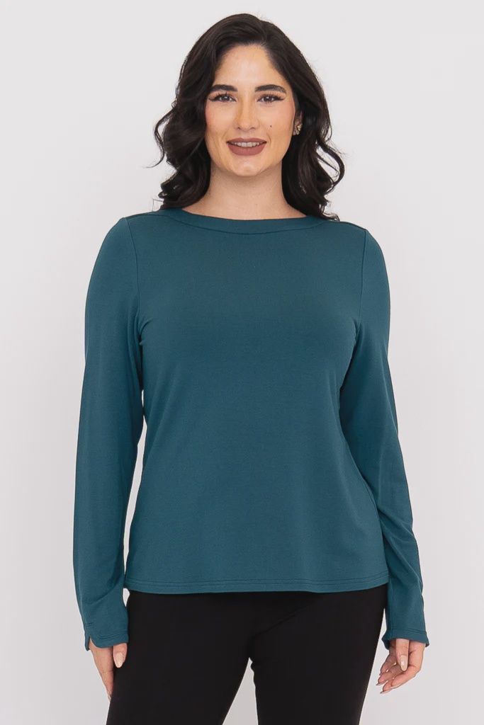 Blue Sky Mona French Terry Top