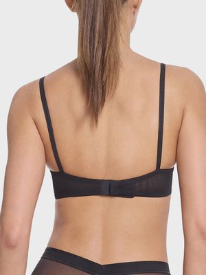 Hanky Panky Lined Mesh Plunge Bra