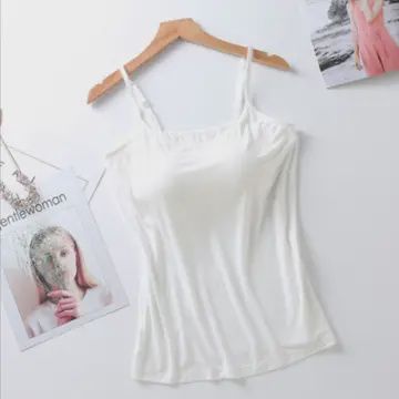 Drifwoo Modal Built-in Bra Cami with Adjustable Straps