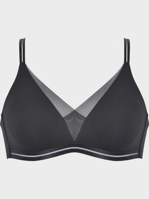 Naturana Soft Feel-Good-Bra with Mesh Detail #5658