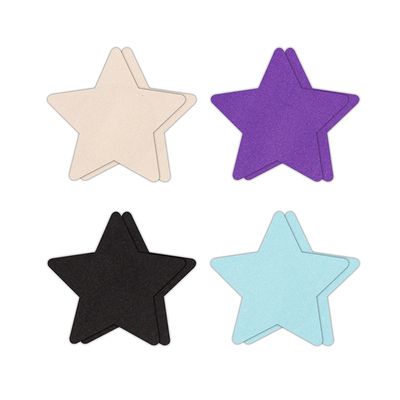 Pretty Pasties Star Assorted Pasties (4 Pair)