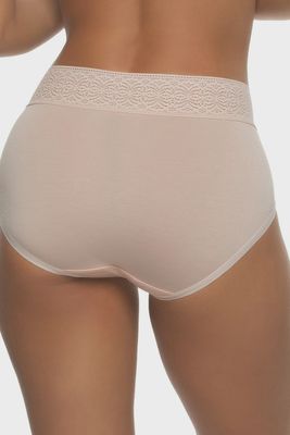 Felina Serene Modal &amp; Lace Brief  #4994M