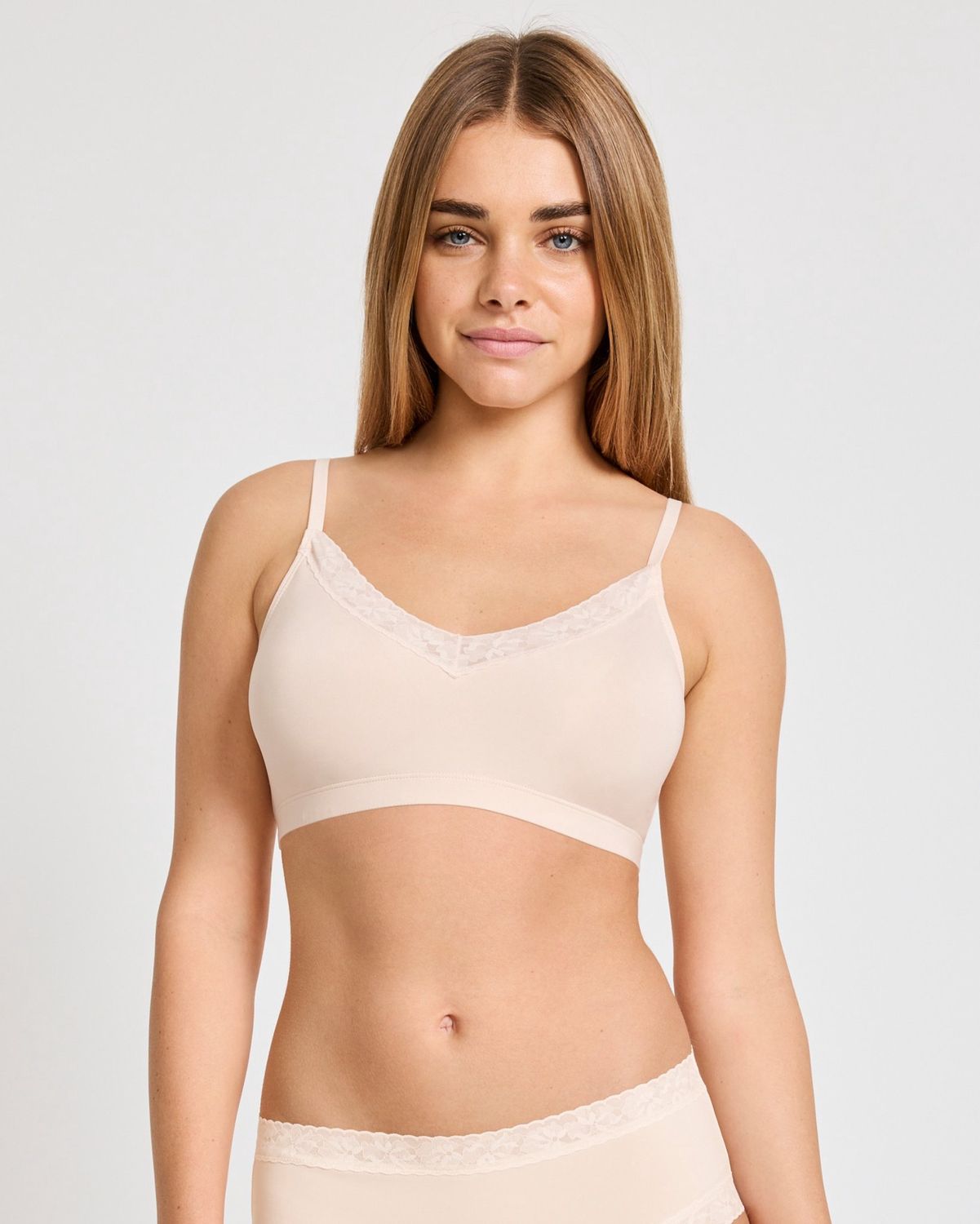 Jockey Soft Stretch Lace Microfiber Bralette  #4485