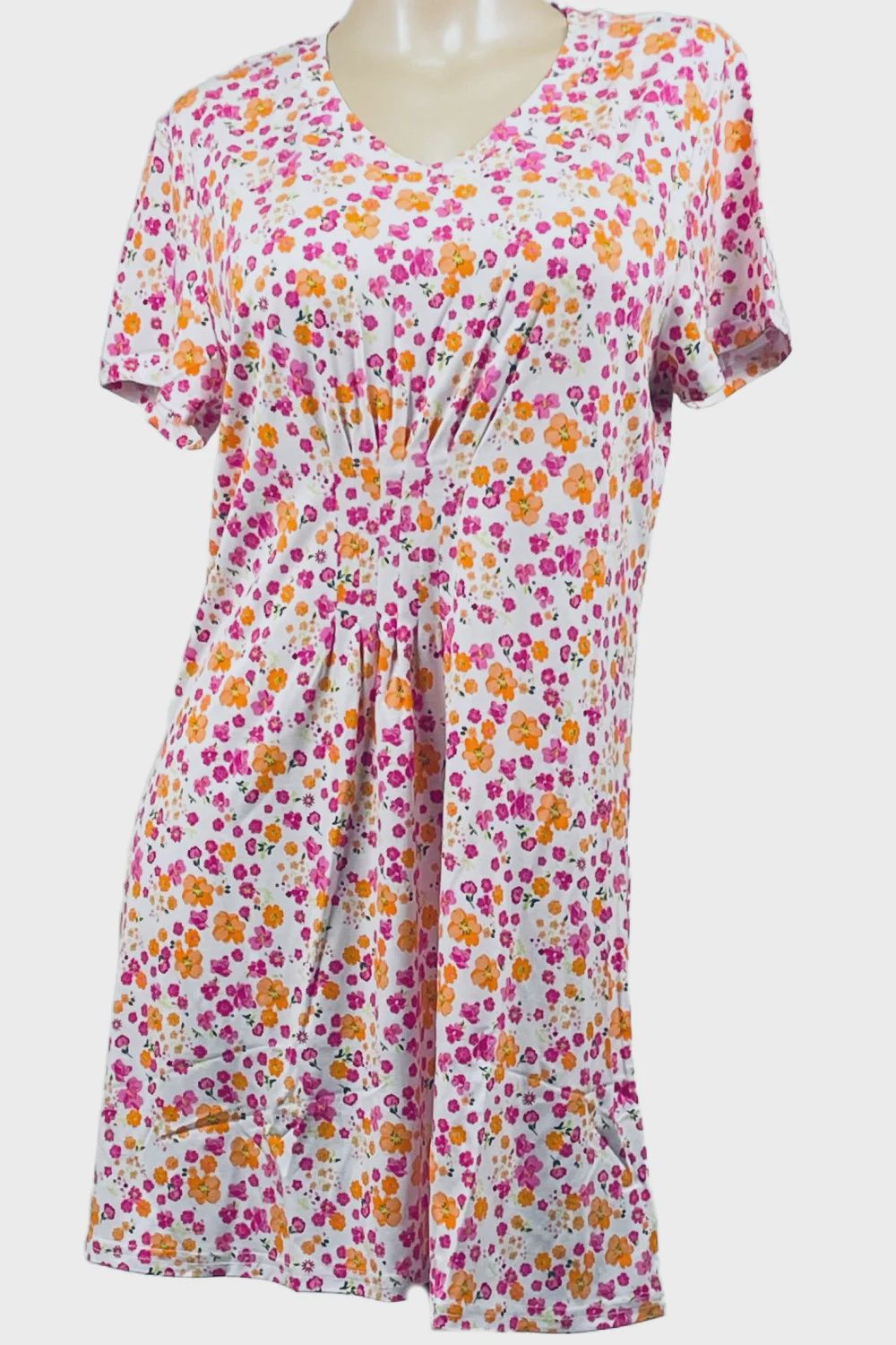 Cool Girl Short Sleeve 7 Seam Sleepshirt