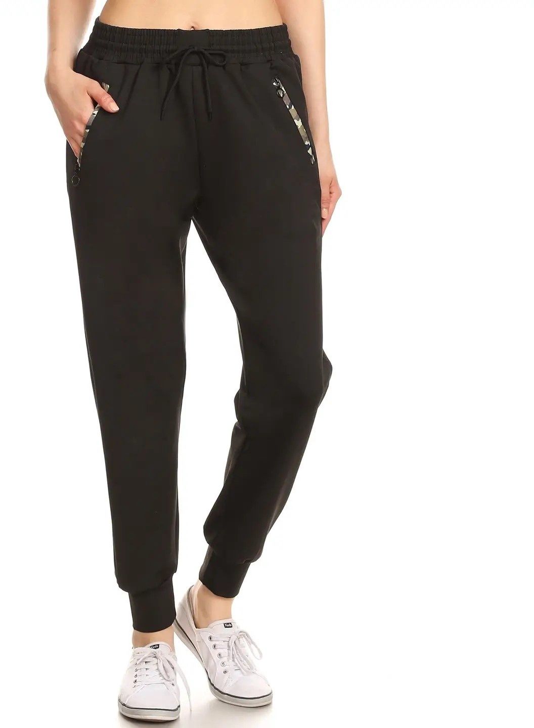 Leggings Depot Zipper Pocket Jogger