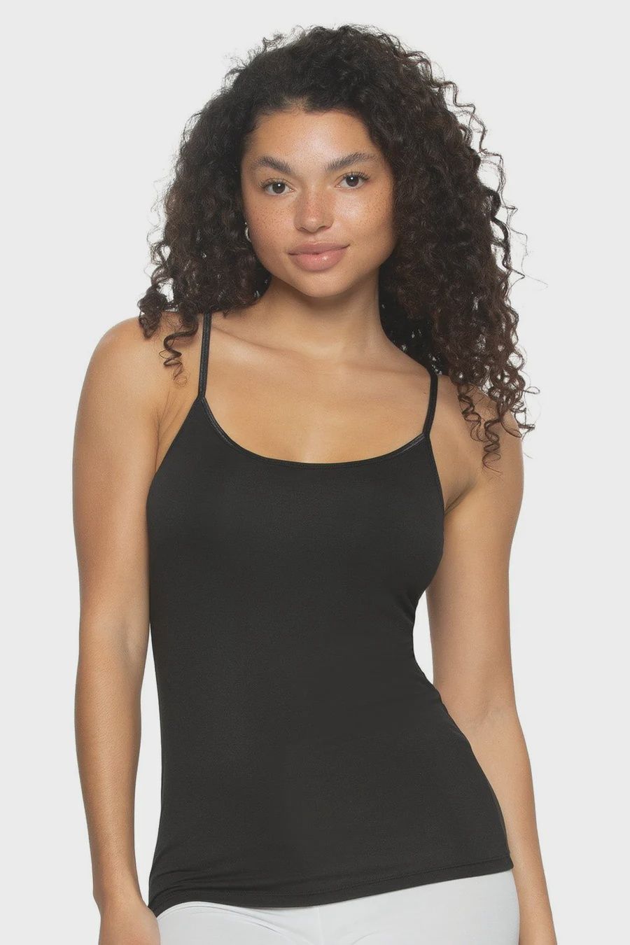 Felina/Piege Co So Smooth Modal Cami Top w/ Built In Shelf Bra #810001