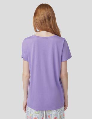 Hue Solid Short Sleeve Sleep Tee