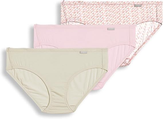 Jockey 100% Cotton Elance® Bikini - 3 Pack  #7047